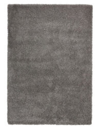 Grey Plain Shaggy Modern Plain Easy To Clean Rug Soft For Dining Room -80Cm X 150Cm - thumbnail 8