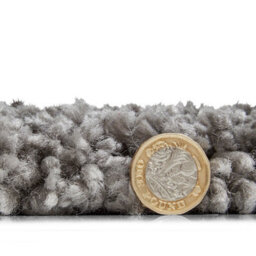 Grey Plain Shaggy Modern Plain Easy To Clean Rug Soft For Dining Room -80Cm X 150Cm - thumbnail 4