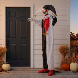Garden Greatness Standing Scary Animated Halloween Clown - thumbnail 2