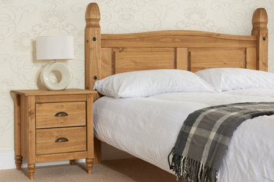 Birlea Mexican Low End Double Bed Pine Corona - image 1