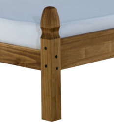 Birlea Mexican Low End Double Bed Pine Corona - thumbnail 6