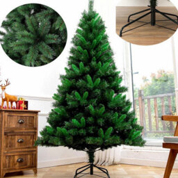 Uetian 6Ft Xmas Tree 1000 Tip Artificial Tree Indoor Use No Decorations Are Included - thumbnail 2