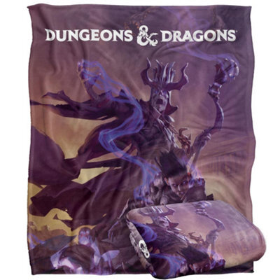 Dungeons & Dragons Dungeon Masters Guide Art Blanket White (One Size) - image 1