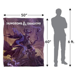 Dungeons & Dragons Dungeon Masters Guide Art Blanket White (One Size) - thumbnail 5
