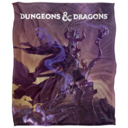 Dungeons & Dragons Dungeon Masters Guide Art Blanket White (One Size) - thumbnail 2