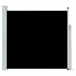 Walplus Patio Retractable Side Awning Garden Sun Shade Canopy Gazebo For Back Door, Porch, Patio 170X300 Cm Black - thumbnail 2