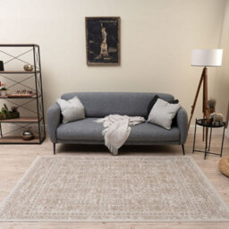The Rugs Montana Cream Beige Oriental Area Rug And Runner Soft Durable Pet Friendly Easy To Clean Living Room Bedroom 3716Cb - thumbnail 7