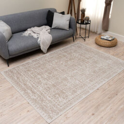 The Rugs Montana Cream Beige Oriental Area Rug And Runner Soft Durable Pet Friendly Easy To Clean Living Room Bedroom 3716Cb - thumbnail 2