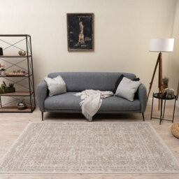 The Rugs Montana Cream Beige Oriental Area Rug And Runner Soft Durable Pet Friendly Easy To Clean Living Room Bedroom 3716Cb - thumbnail 5