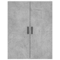 Berkfield Highboard Concrete Grey 69.5X34X180 Cm Engineered Wood - thumbnail 6