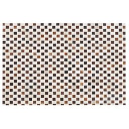 Beliani Rug Kayabey Beige 140 X 200 Cm Leather - thumbnail 4