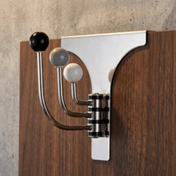 Over Door Hook Stainless Steel Door Cupboard Drawer Diy Swivel Hooks Hanger - thumbnail 5