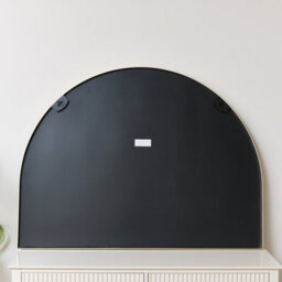Melody Maison Large Gold Arched Wall Mirror 90Cm X 120Cm - thumbnail 7