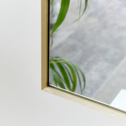 Melody Maison Large Gold Arched Wall Mirror 90Cm X 120Cm - thumbnail 6