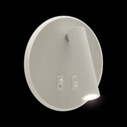 CGC Lighting Cgc Jones White Round Led Indoor Wall Light With Led Halo Edge - thumbnail 4