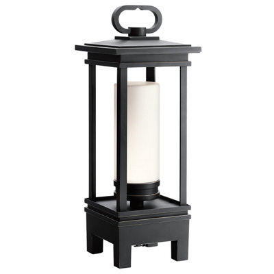Luminosa Lighting Elstead Kichler South Hope Integrated Led Outdoor Portable Lamp Rubbed Bronze, 3000K, Ip44