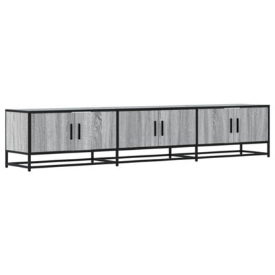 Berkfield Industrial Tv Cabinet Grey Sonoma 210X35X41 Cm Engineered Wood - image 1