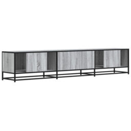 Berkfield Industrial Tv Cabinet Grey Sonoma 210X35X41 Cm Engineered Wood - thumbnail 6