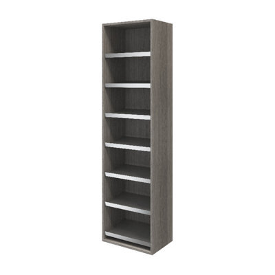 GoodHome Atomia Grey Oak Effect Pull-Out Shoe Rack (W)500mm - image 1