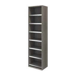 GoodHome Atomia Grey Oak Effect Pull-Out Shoe Rack (W)500mm - thumbnail 1