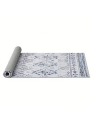 Songmics   Homehome Area Rug, 91 X 153 Cm Rug For Bedroom,home Decor, For Living Room, Machine Washable,boho Style,midnight Blue - thumbnail 4