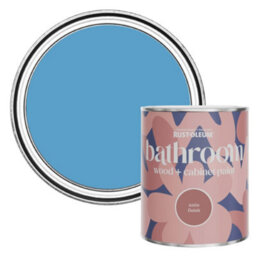 Rust-Oleum Cerulean Satin Bathroom Wood & Cabinet Paint 750Ml - thumbnail 1