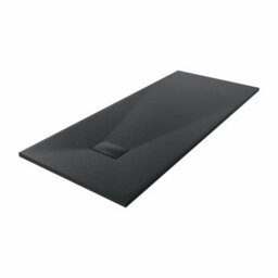 Sundaze 1800 X 800mm Smc Black Rectangle Slate Effect Bathroom Shower Tray - thumbnail 2