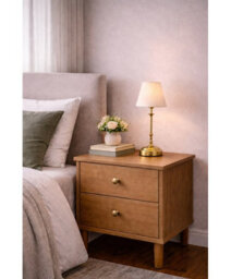 Lighting Supermarket Florence Rechargeable Antique Brass Table Lamp With Natural Linen Shade - thumbnail 7