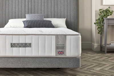 Somnior Beds Somnior Midnight Orthopaedic King Mattress Built With Extra Hybrid Support Features - 5Ft - image 1