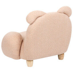 Beliani Kids Armchair Rabbit Kanna Boucle Beige - thumbnail 6
