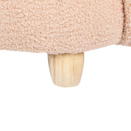 Beliani Kids Armchair Rabbit Kanna Boucle Beige - thumbnail 7