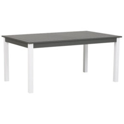 Beliani Garden Dining Set 6 Seater Pancole With Cushions Metal Grey - thumbnail 4