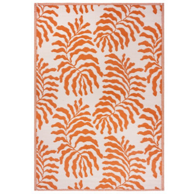 furn. Furn Tocorico Woven Outdoor Rug, Orange, 120 X 180Cm - image 1
