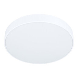 Elegant White Flush Ceiling Light With Led Bulb - 18W Energy Efficient Design - thumbnail 1