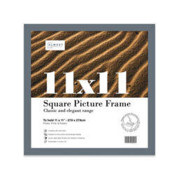 11X11 Grey Picture Frame (27.9 X 27.9Cm) Poster, Photo, Artwork, Gallery Wall Or Print - thumbnail 1