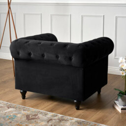 Bravich Chesterfield Velvet Button-Tufted 2 & 3 Seater Sofa Set - thumbnail 7