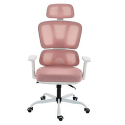 Ergonomic Mesh Back Office Chair High Back Desk Swivel Chair Adjustable Headrest - thumbnail 1
