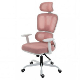 Ergonomic Mesh Back Office Chair High Back Desk Swivel Chair Adjustable Headrest - thumbnail 5