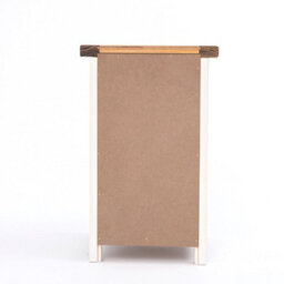 Cabinet Bits Tropea 2 Drawer Petite Bedside Table Brass Drop Handle - thumbnail 7