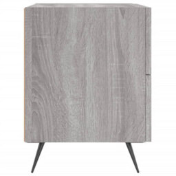 Berkfield Bedside Cabinets 2 Pcs Grey Sonoma 40X35X47.5 Cm Engineered Wood - thumbnail 7