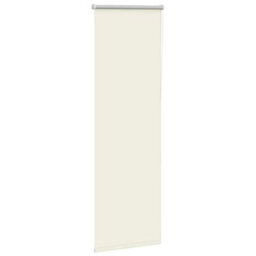 Berkfield Roller Blind Blackout Off White 60X150 Cm Fabric Width 55.7 Cm Polyester - thumbnail 3