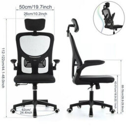Ergonomic Mesh Office Chair Executive Computer Chair - thumbnail 4