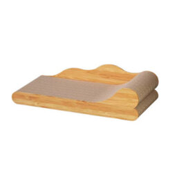 Living And Home Cardboard Cat Scratcher Kitten Lounger Scratching Board - thumbnail 2