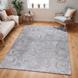 Ingrid Vintage Oriental Boho Beige/white Area Rug-160Cm X 213Cm - thumbnail 1