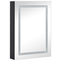 Berkfield Stylish Led Bathroom Mirror Cabinet 50X13X70 Cm - thumbnail 3
