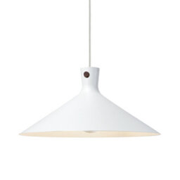 Nordlux Dorina Metal Pendant Light Wood White,mains - thumbnail 3