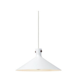 Nordlux Dorina Metal Pendant Light Wood White,mains - thumbnail 1