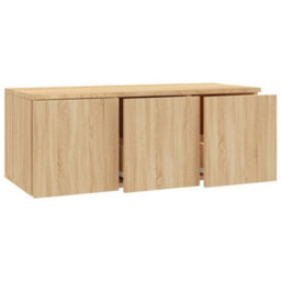 Berkfield Classic Tv Cabinet Sonoma Oak 80X34X30 Cm Engineered Wood - thumbnail 6