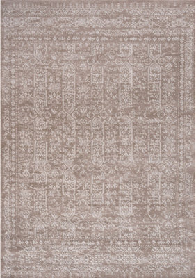 The Rugs Montana Beige Oriental Area Rug And Runner Soft Durable Pet Friendly Easy To Clean Living Room Bedroom Hallway 3716B - image 1