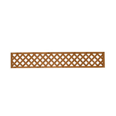 Forest Garden Diamond European Softwood Trellis Panel (W)32Cm X (H)183Cm - image 1